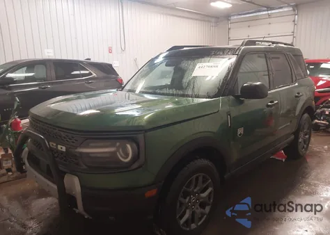 2025 Ford Bronco Sport Big Bend z USA, uszkodzony, nr VIN 3FMCR9BN2SRE14654